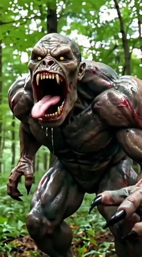 The military officer watches through the window as the monster look for her#horror #military #scary