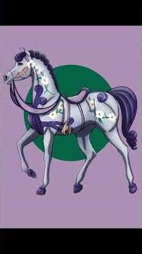 Mary Poppins Carousel Horse #art #marypoppins #timelapse #mystyle #speedpaint