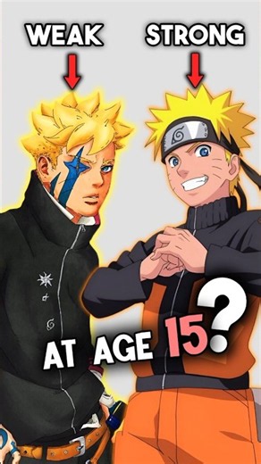 How strong is Boruto compared to Naruto at the Age of 15!?