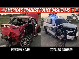 🇺🇸 America’s Craziest Police Dashcams & Chases - Awesome Cops #39
