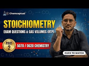 Mole Concept: Gas Volume (RTP) & Avogadro Practice | IGCSE & O Level Chem