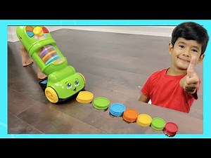 Leapfrog Pick Up & Count Vacuum For Vacuum Toy For Toddlers| Unboxing Learning Fun With Zaynn