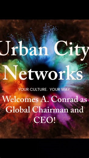We Welcome Adrian Conrad as our Global CEO and Chairman! @urbancitynetworks on Instagram.