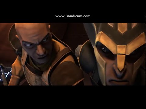 Ahsoka Anakin and Wolfpack Rescue Togruta Slaves