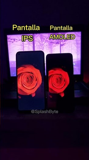 Pantalla IPS VS AMOLED | DIFERENCIAS