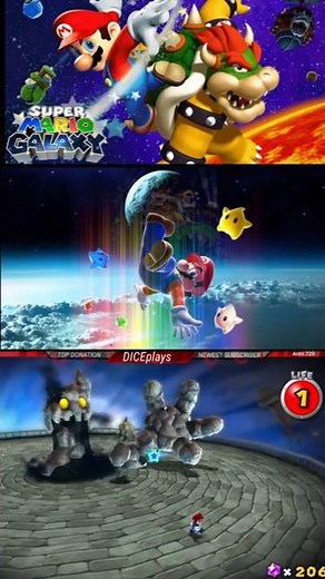 Super Mario Galaxy - Bouldergeist's Daredevil Run (No Hits!)