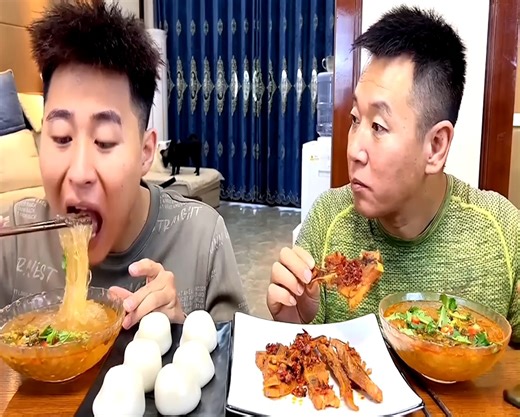 328K views · 5.3K reactions | Today Handsome Son Join The Meal, I Bet He'll Know The Difference Between His Mother And Father #eating #FacebookReelsContest #reels2023 #BOOMchallenge #reelsfb #reels #reelsvideo #reelsviral #reelsusa #reelit #mukbangers #food #foodie #foodlover #foodgasm #foodie #fyp #reelsusa #reelit #mukbangers #fbreels #614 #husbandorwifeteam #husband #husbandandwifecomedy #husbandandwife #husbandandwifelife #explorepage #viralpage | Fun Magic | Facebook