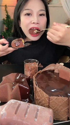 mukbang Sweet ASMR 🥰 Cream Cake eating SATISFYING Eating Show