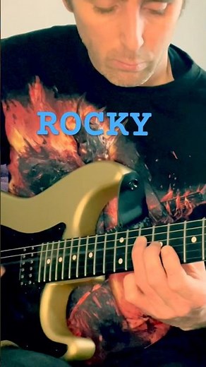 “ROCKY” Theme on Guitar (GONNA FLY NOW) Cover Version