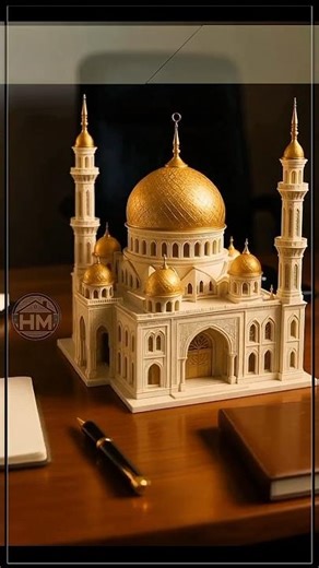 Beautiful Mosque Model | Islamic Architecture & Art | نموذج مسجد