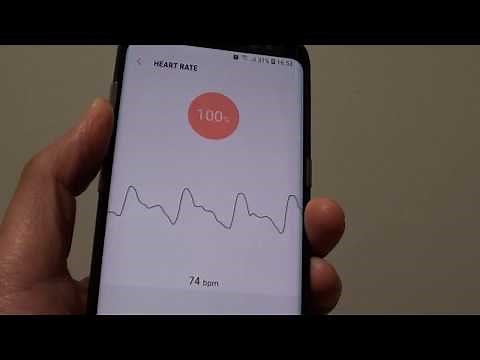 Samsung Galaxy S8: How to Measure Heart Rate With Health App