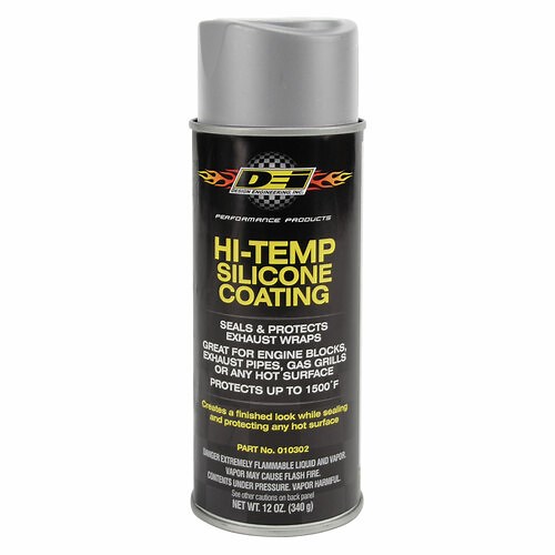 Hi-Temp Silicone Coating Spray - Aluminum