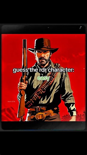 GUESS THE RDR2 CHARACTER: EASY