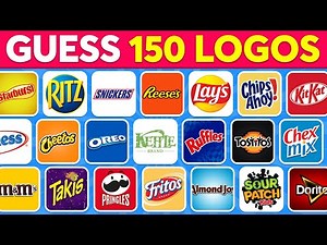 🧠 Guess The Snack & Junk Food Logo in 2 Seconds | 150 Famous Logos 🍔🍫✅ Logo Quiz 2024