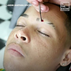 1.4M views · 603 shares | Eyebrow art is the one beauty trend you probably never predicted. (via In The Know Creative) | OMGFacts | Facebook