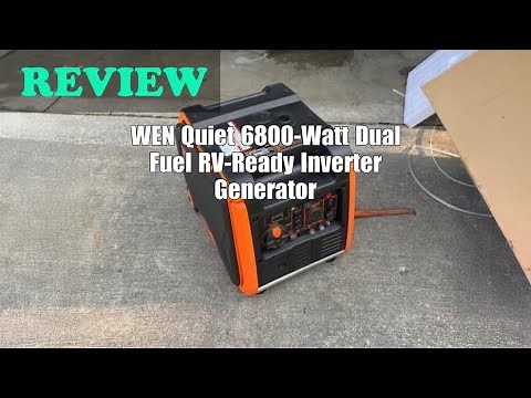 WEN 6800W Dual Fuel Quiet Inverter Generator Review 2025