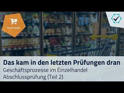 This was covered in the last exams! Business Processes in Retail (Final Exam Part 2)