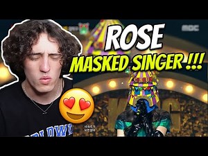 Rosé - Masked Singer Full Performance !!! (😩 Reaction )