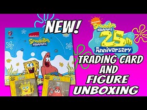 NEW Official Spongebob Squarepants Trading Card Unboxing - KaBao Spongebob 2024