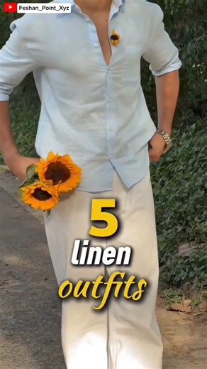 5 Linen Shirt & Trouser Combinations Every Man Should Try 🔥 #feshine #feshionstyle
