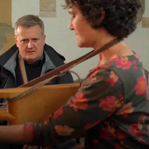 Cass Meurig, a Welsh faith folk singer, is one of the few people in the world who plays a medieval Welsh musical instrument called a crwth. #SongsOfPraise / Faith in Eryri / Sunday 1:15pm BBC One & BBC iPlayer http://bbc.in/3KACBA2 #welshmusic #FaithMusic | BBC Songs of Praise