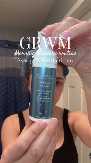 GRWM Morning Skincare Routine Cleanser @bioelements Toner @anua_global Eye Patches @Good Molecules Hyularonic acid Good Molecules Moisturizer Bion Lips @W7 Makeup SPF @Beauty of Joseon #skincare #grwmskincare #grwm #antiaging #contentcreator