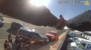 Caught on video: LCPD opens fire on fleeing domestic violence suspect