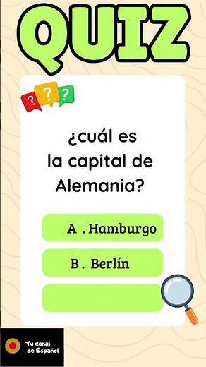 QUIZ pour apprendre l'espagnol : Español fácil para principiantes