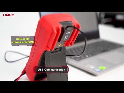 UNI T Professional Multimeter Digital UT61B+ UT61D+ UT61E+ DC AC 1000V 60mF_220 mF Capacitance Test