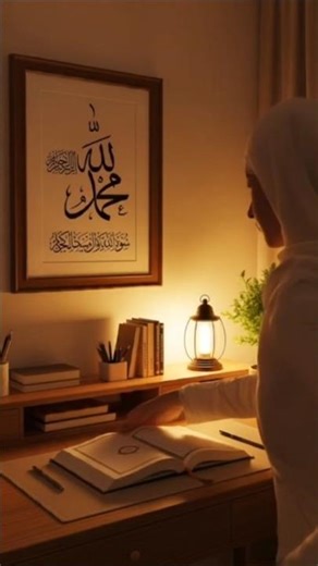 Islamic Study Corner Setup #islamiclifestyle ‪@IslamicCraftIdeas‬