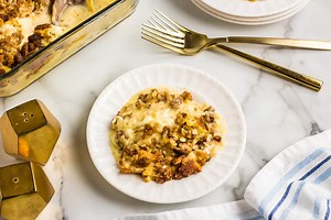 Cheesy Chicken Stuffing Casserole