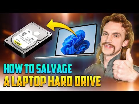 How to Remove a Hard Drive from a Laptop (Salvage & Reuse!)