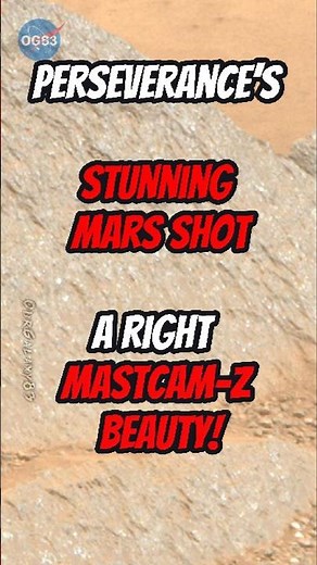Perseverance’s Stunning Mars Shot 😍📸 A Right Mastcam-Z Beauty! 🌌 #ourgalaxy83 #mars #shorts