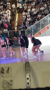 Halbzeitshow von CTH Cheerleader SV Onolzheim beim 1 Spiel in den Play Off Viertelfinale