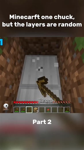 Surviving in a Random Layer Minecraft One Chunk