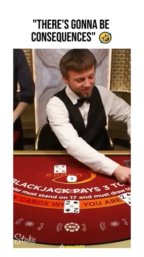 One of the funniest dealers 😭 #stake #casino #dealer