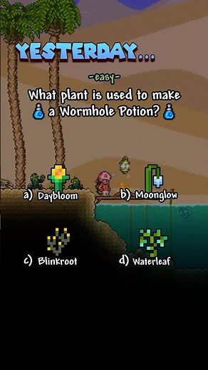 Terraria Trivia of the Day – Question 69