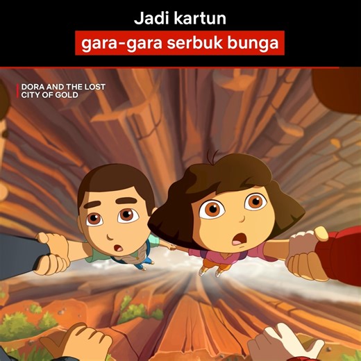 3.2M views · 42K reactions | Terharu liat Dora reuni sama barang-barang kesayangannya 凉 Tonton Dora and the Lost City of Gold di sini: https://www.netflix.com/id-en/title/81180203 | Netflix | Facebook