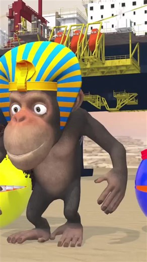 Epic Pac-Man Showdown: Red vs. Yellow Monsters