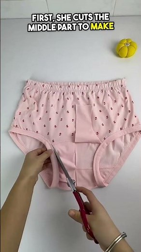 Turn Your Old Underwear into a Cute DIY Top ✂️👚