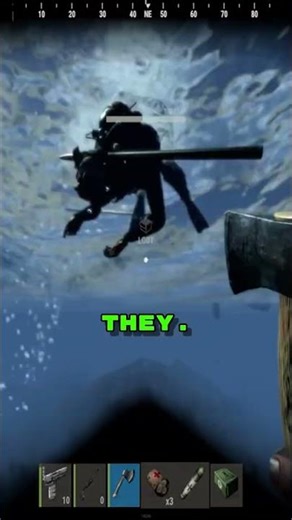 Epic Moments in RUST: Reloading and Raiding! #shorts