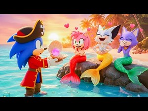 SONIC's Choice - Sonic Rescue Amy Mermaid | Sonic the Hedgehog 3 Animation