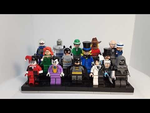 Custom Lego Batman The Animated Series Minifigures