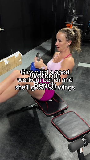 @OPPSDECOR #homegym #homeworkout #musclemommy #workoutbench #oppsdecor