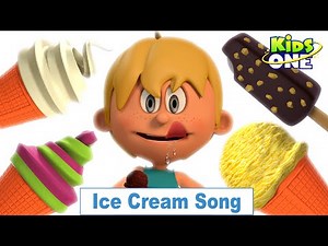 Ice Cream Song | Nursery Rhymes and Songs For Children - KidsOne