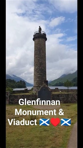Glenfinnan Viaduct (Harry Potter Bridge) & Glenfinnan Monument #glenfinnan #glenfinnanviaduct