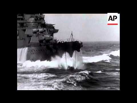 HMS Repulse Firing