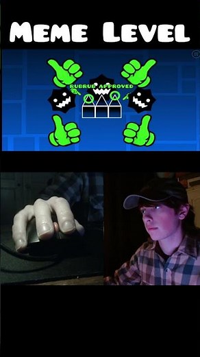 Geometry Dash 2.2 Meme Level Layout #shorts