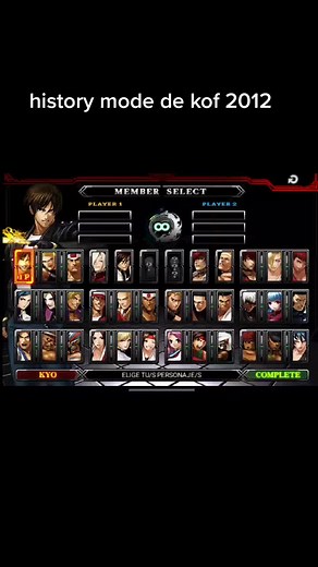 story mode kof 2012#mobile #gaming #kingoffighters