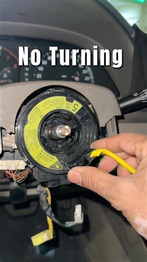 How To Correct ✅ Directions Fix Steering Clock Spring #short